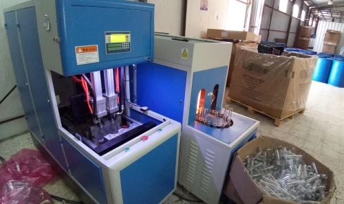 Installation machine soufflage PET semi auto