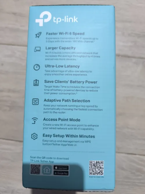 repeteur TP-LINK RE700X wifi 6