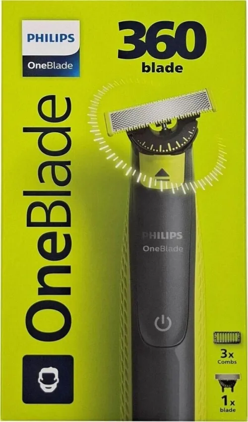 TONDEUSE PHILIPS ONE BLADE 360 REF QP2724 AUTONOMIE 45MNT