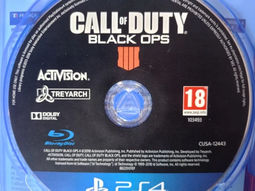 Call of duty black ops 4 ps4