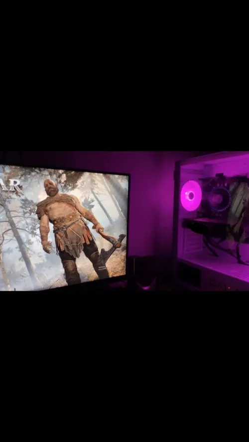 PC Gamer قوي + شاشة 180Hz | i5 12400F + RTX 3060
