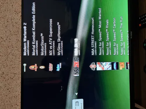 Ps3 flashée 4.92 500gb