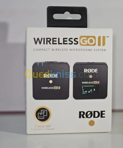 Microphone rode wireless GO 2 single 