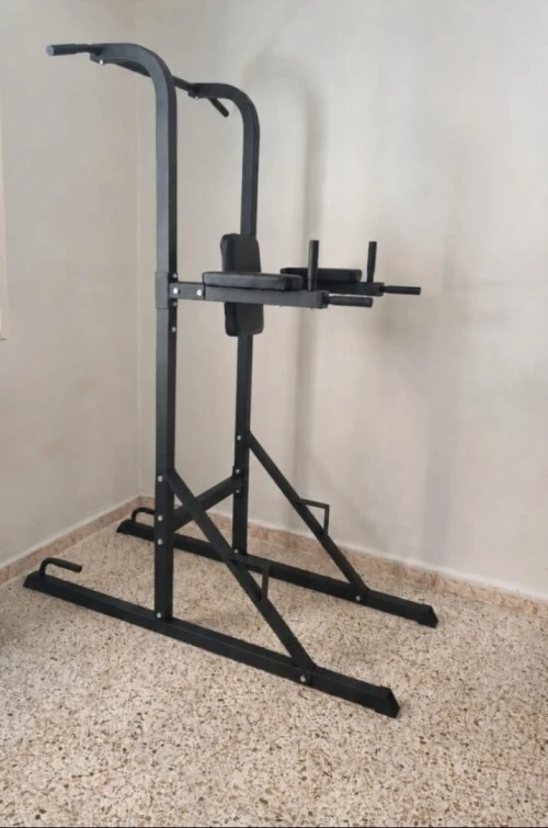 Chaise romaine Décathlon dips dos pecs triceps biceps abdos