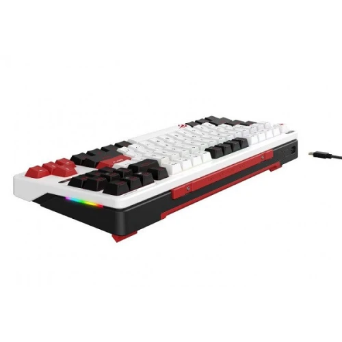 Clavier HAVIT KB902L BLACK/RED/WHITE RED SWITCH Wierd USB C