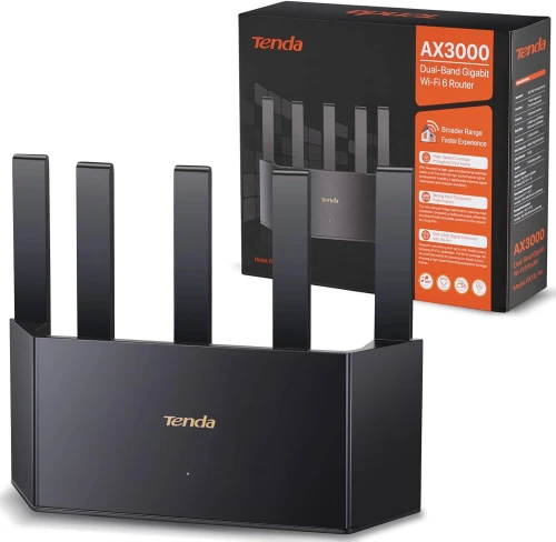 Routeur TX12Lpro Wi-Fi 6 Tenda AX3000 Dual-Band Haute Performance