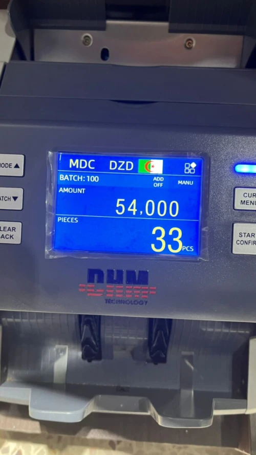 COMPTEUSES DE BILLETS MIX DHM 502 DETECTUSE