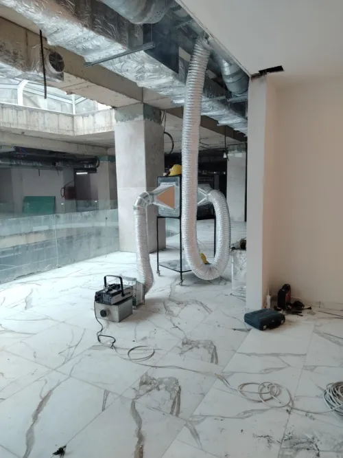Machine a fumée lourde alimentaire pour les tests aéraulique HVAC 2000WAT
