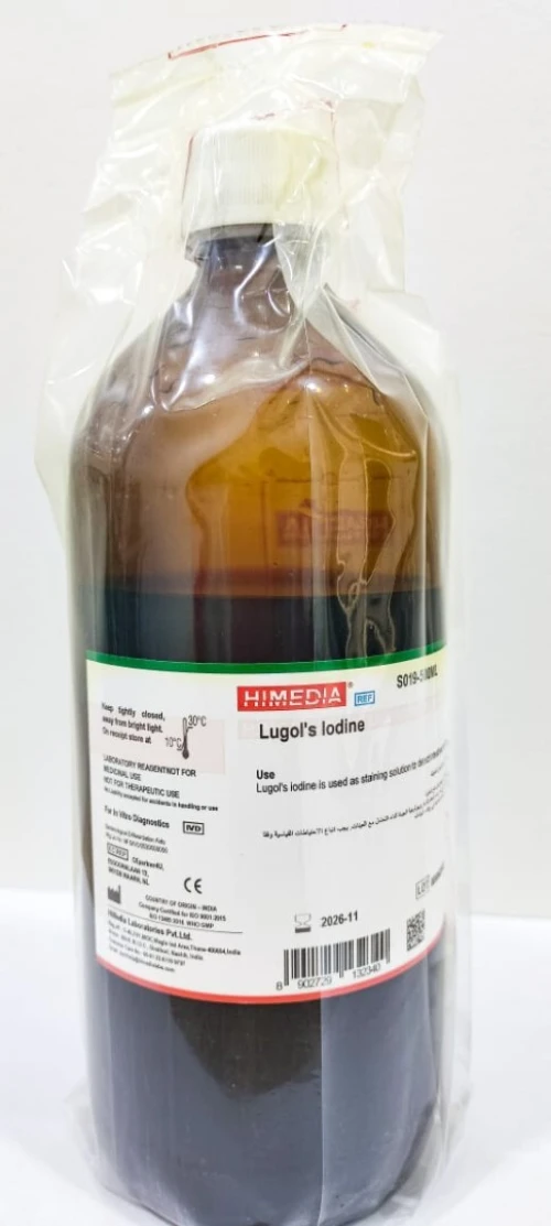 Lugol s Iodine Solution Iodée (Qualité Laboratoire)