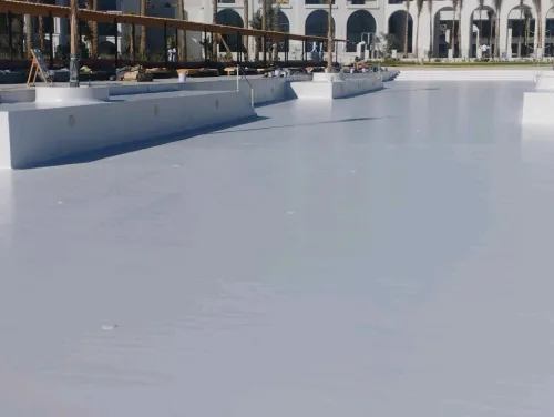 Graine de marbre , époxy, Ba13 et polyuréthane