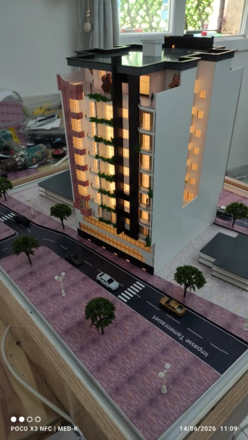 صناعة المجسمات المعمارية (Maquette architecturale)
