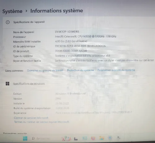 Lenovo IDEAPAD 120S-11IAP (PC portable Notebook)