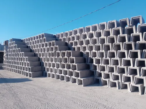 Caniveaux en béton 