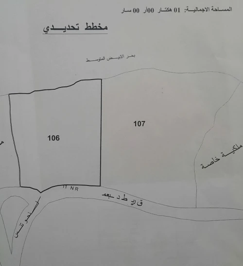 Vente Terrain Chlef Oued goussine