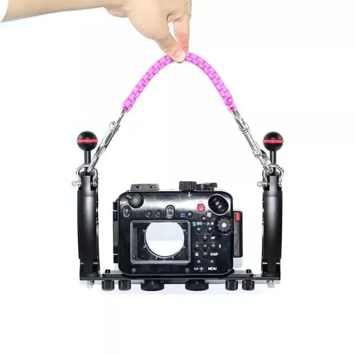 Platine Pack Double Poigné Universel tout Type de Caméra Plongée sous marine avec accessoires