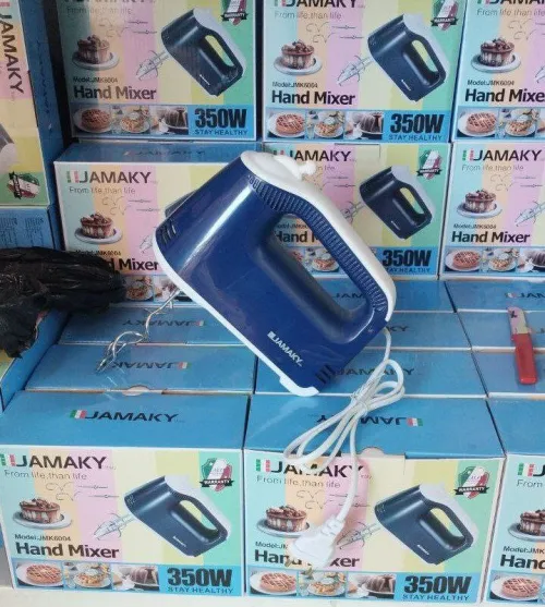 Batteur   7 Vitesses 350 W -Blanc & Bleu -
