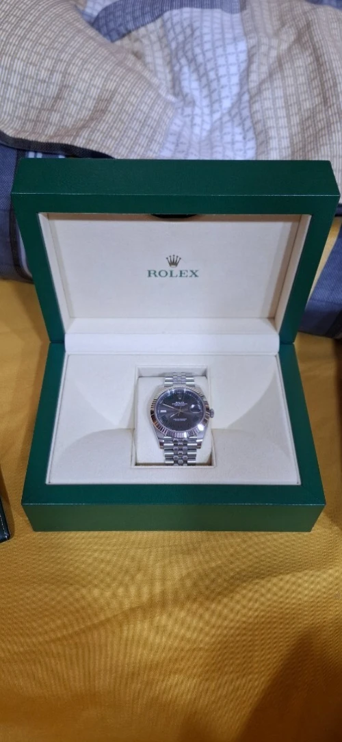 Rolex datejust wimbledon jubilee 41 mm