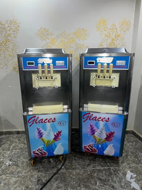 Machine icecrème  excellence 380 v avec les pompes  