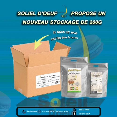 Poudre d'oeuf 