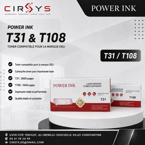 Toner Original et Compatible