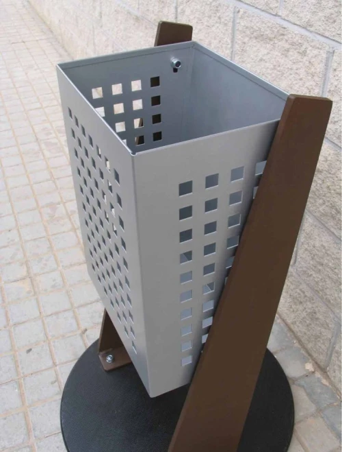 Banc public  poubelle poubelle
