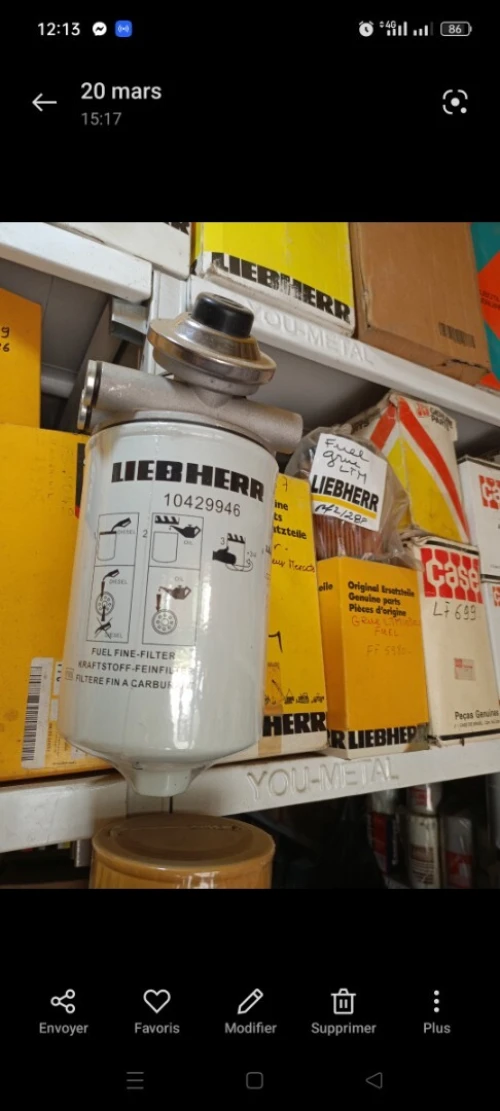 Tout filtration engin 