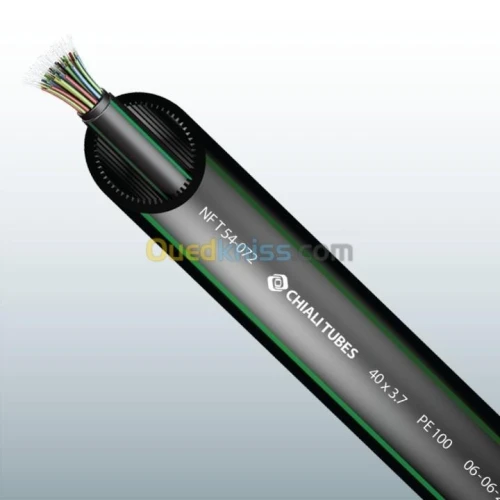 Tube pehd Télécom (Algérie Telecom) pour les lignes fibre optique