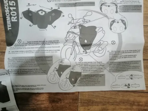 Couverture moto imperméable