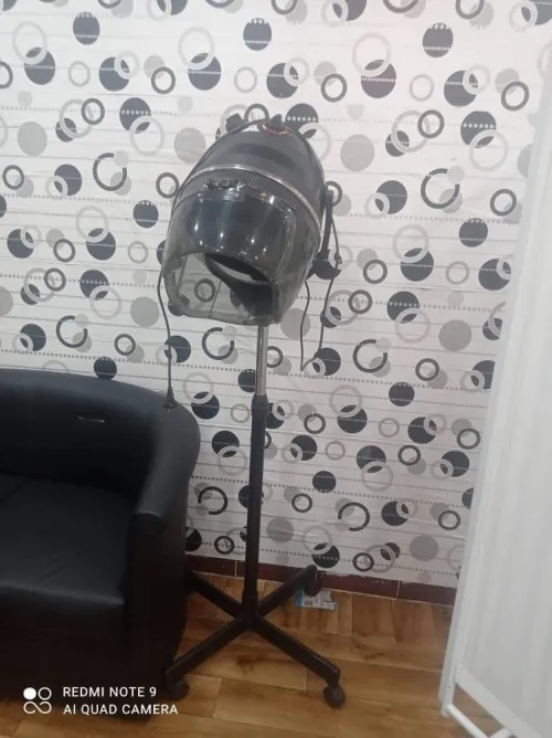 Matériel de coiffeuse 