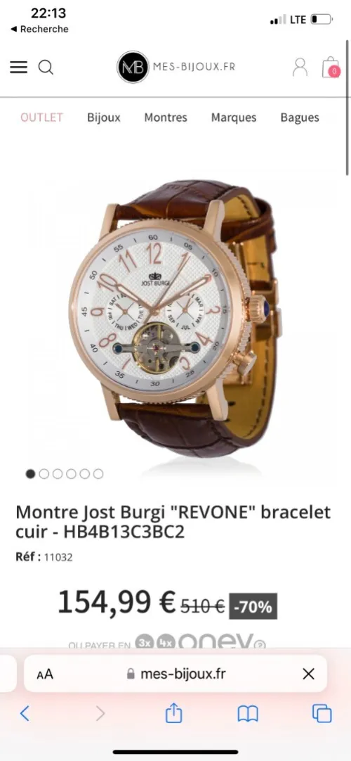 Montre original 