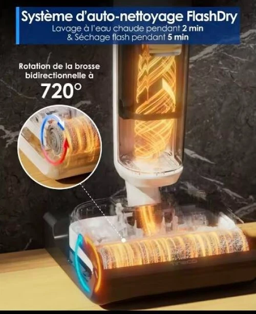 Aspirateur laveur