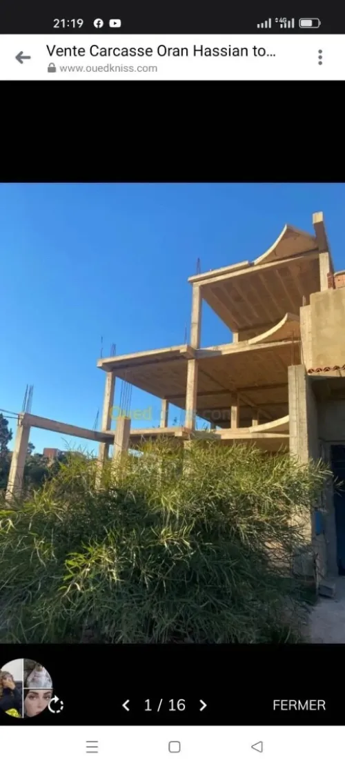 Vente Villa Oran Hassian toual