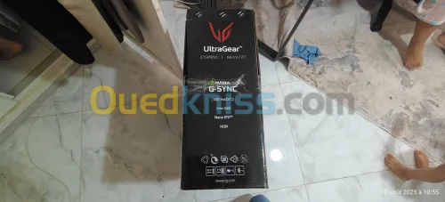 Écran gaming 2k LG 27GP850 180HZ NANO IPS