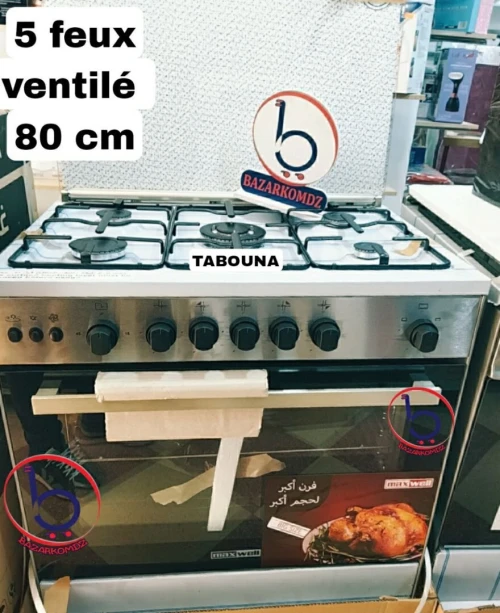 Cuisiniere 5 feux MAXWELL