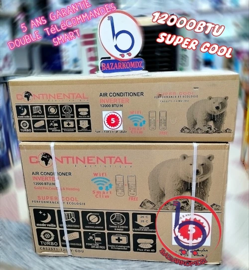 Continental climatiseur 12000btu