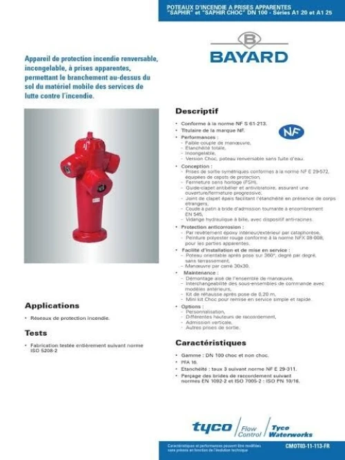 Poteau d'incendie 