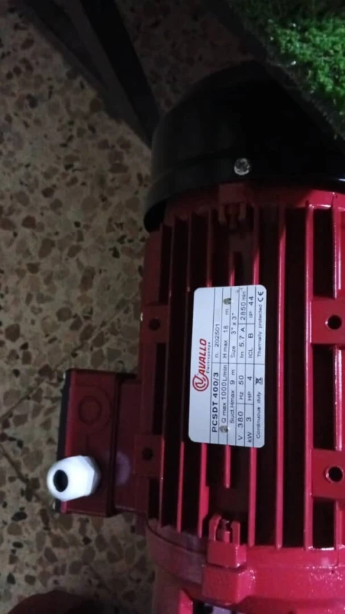 مضخة الماء كافالو (cavallo) pcsdt 400/3