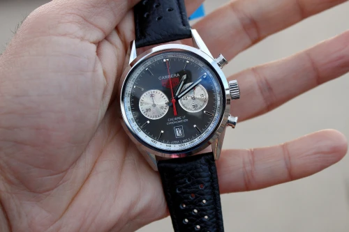 Montres TAG HEUER CARRERA Calibre 17 Noire