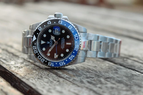 Montres de luxe pour hommes ROLEX GMT MASTER 2 BATMAN