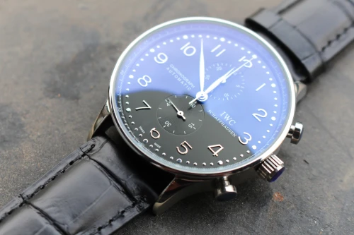 Montres Homme IWC Portugieser Noire 