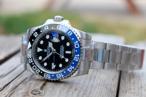 Montres de luxe pour hommes ROLEX GMT MASTER 2 BATMAN