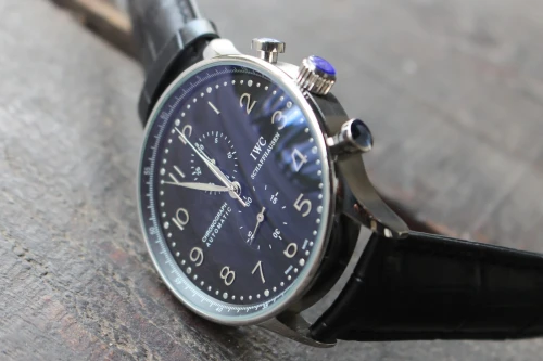 Montres Homme IWC Portugieser Noire 
