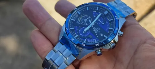 Montres CASIO EFR-556DB-2 Blue/acier