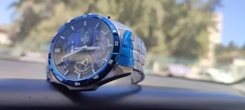 Montres CASIO EFR-556DB-2 Blue/acier