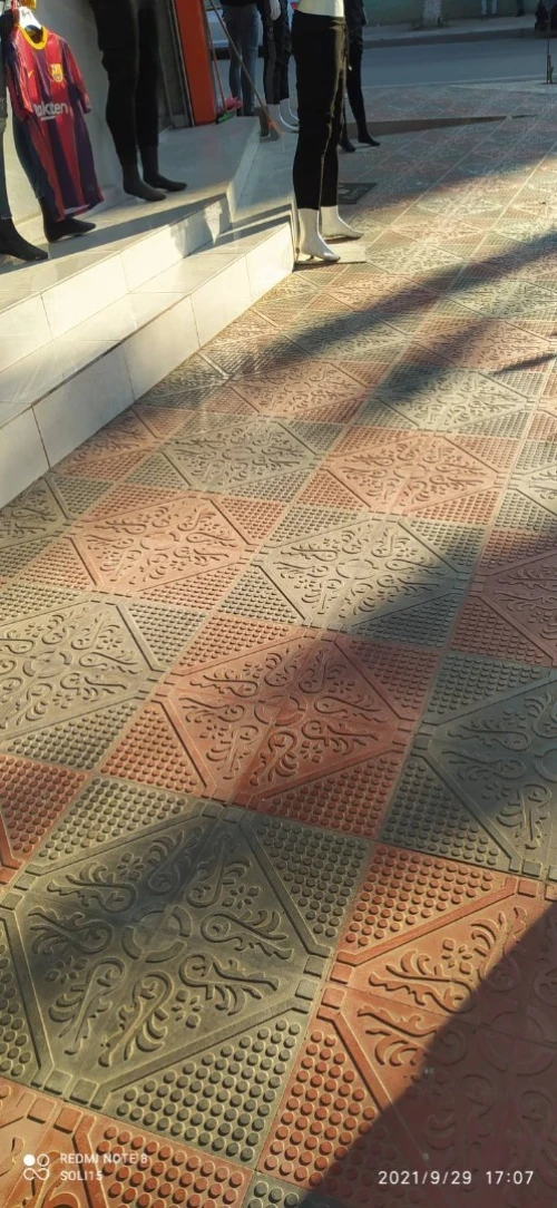 Carrelage monocouche antidérapant 
