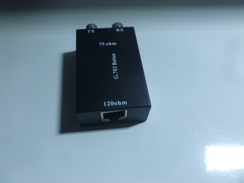 Convertisseur BNC  RJ45 (G.703 Balun)