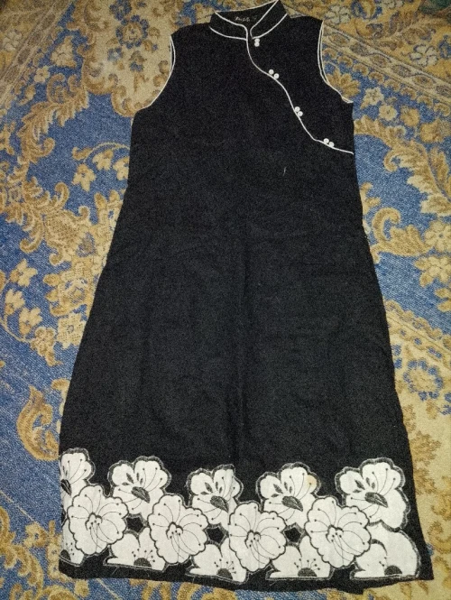 Robe chinoise lin