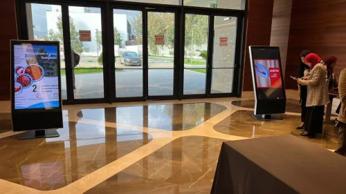 Location de bornes interactives tactiles et écran d'affichage