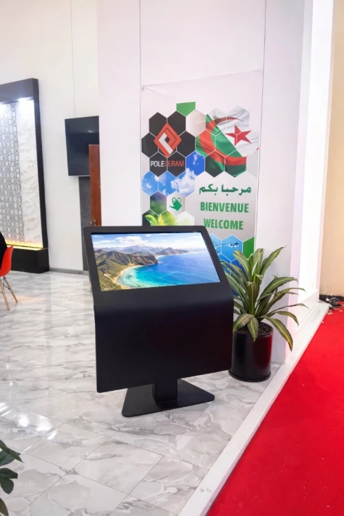 Location de bornes tactiles interactives