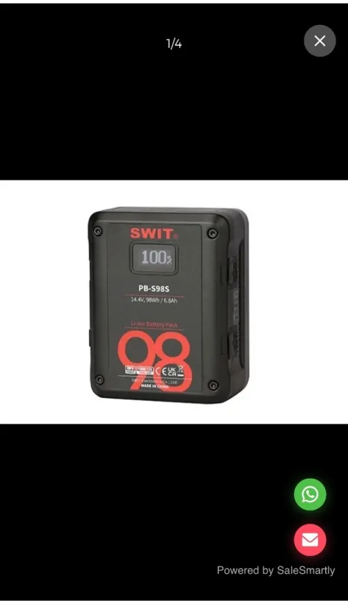 Batterie Swit PB-S98S 98Wh V-Mount